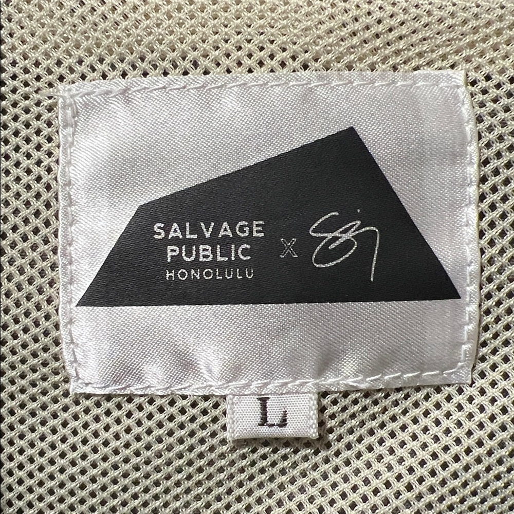 Salvage Public x Sig Zane Naval Jacket Grey.  Brand New Condition. - Picture 2 of 7